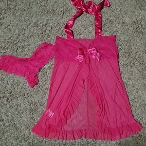 Sexy Pink Babydoll